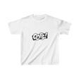 Unisex Çocuk Baskılı T-Shirt - Beyaz
