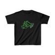 Unisex Çocuk Baskılı T-Shirt - Siyah