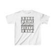 Unisex Çocuk Baskılı T-Shirt - Beyaz