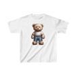 Unisex Çocuk Baskılı T-Shirt - Beyaz