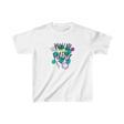 Unisex Çocuk Baskılı T-Shirt - Beyaz