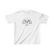 Unisex Çocuk Baskılı T-Shirt - Beyaz