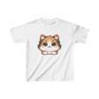 Unisex Çocuk Baskılı T-Shirt - Beyaz