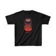 Unisex Çocuk Baskılı T-Shirt - Siyah