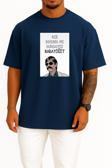 Oversize Kurtlar Vadisi Pala Göğüs Tasarımlı Unisex T-Shirt