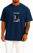Oversize The Leftlovers Hbo Still Here Göğüs Tasarımlı Unisex T-Shirt