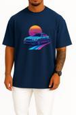 Oversize E46 M3 Göğüs Tasarımlı Unisex T-Shirt