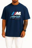 Oversize M Power E46 M3 Göğüs Tasarımlı Unisex T-Shirt