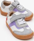 mnpc Unisex Çocuk Beyaz-Lila Hakiki Deri Günlük İlk Adım Ayakkabı
