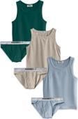 Yohannes Club, Erkek Çocuk, Pamuklu Slip&Atlet, Alt-Üst,  3 Çift Takım, 