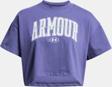 Under Armour Kadın Ua Heavyweight Scrıpted Wm Crop Kısa Kollu 1383050-561