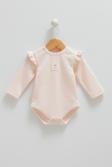 MY BABY ÇITÇITLI İKİLİ BODY Pembe
