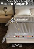 Pamuklu Ranforce Kumaş Çift Kişilik Antialerjik Modern Nevresim Yorgan Kılıfı 240x260 Cm 