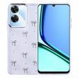 Realme Note 60 Uyumlu Kamera Korumalı Kiraz-Fiyonk Figürlü Silikon Kapak
