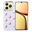 Realme C61 Uyumlu Kamera Korumalı Kiraz-Fiyonk Figürlü Silikon Kapak
