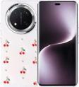 Honor Magic 7 Lite Uyumlu Kamera Korumalı Kiraz-Fiyonk Figürlü Silikon Kapak