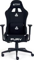 Titanseat Fury Black Kumaş Oyuncu Koltuğu Siyah