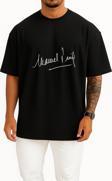 Oversize Lionel Messi İmza Signature Göğüs Tasarımlı Unisex T-Shirt