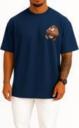 Oversize Potato Super Mario Cep Tasarımlı Unisex T-Shirt
