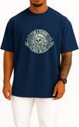 Oversize I Am A Seaman - I Have No Life Göğüs Tasarımlı Unisex T-Shirt