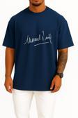 Oversize Lionel Messi İmza Signature Göğüs Tasarımlı Unisex T-Shirt