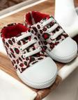 BEBICCINO 18-19 LEOPAR PATİK AYAKKABI KIRMIZI