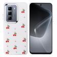 İnfinix Hot 50 4G Uyumlu Kamera Korumalı Kiraz-Fiyonk Figürlü Silikon Kapak