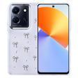 İnfinix Note 30 5G Uyumlu Kamera Korumalı Kiraz-Fiyonk Figürlü Silikon Kapak