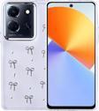 İnfinix Note 30 5G Uyumlu Kamera Korumalı Kiraz-Fiyonk Figürlü Silikon Kapak