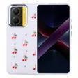 Xiaomi Poco X7 Pro Uyumlu Kamera Korumalı Kiraz-Fiyonk Figürlü Silikon Kapak