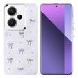 Xiaomi Redmi Note 13 Pro Plus 5G Uyumlu Kamera Korumalı Kiraz-Fiyonk Figürlü Silikon Kapak