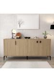 Evmo Home 4004 Neva Konsol 180 Cm Ahşap - NaturalKonsol - Tv Ünitesi - Yemek Odası
