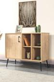 Evmo Home 4108 Şile Metal Ayaklı Metal Kulplu 100 Cm Konsol - Tv Ünitesi - Yemek Odası - Kahve Köşesi Safir