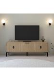 Evmo Home 3503 Neva Tv Ünitesi 150 Cm 3 Kapaklı Ahşap - NaturalTv Sehpası