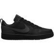 Nike Court Borough Low 2 GS Leather Unisex Sneaker Hakiki Deri Günlük Spor Ayakkabı Siyah