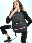 Siyah Unisex Sırt Çantası 07PCT18001-L