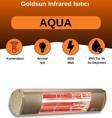 Goldsun Aqua 2000 Watt GSA20 Kumandasız Suya Dayanıklı Elektrikli İnfrared Isıtıcı-Bej