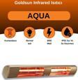 Goldsun Aqua 3000 Watt GSA30 Kumandasız Suya Dayanıklı Elektrikli İnfrared Isıtıcı-Bej