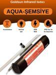 Goldsun Aqua 2000 Watt GSU20 Şemsiye Tip Kumandasız Suya Dayanıklı Elektrikli İnfrared Isıtıcı-Siyah