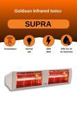 Goldsun Supra 3000 Watt GSS30 Kumandasız Suya Dayanıklı Elektrikli İnfrared Isıtıcı-Beyaz