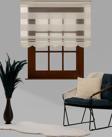 Blind-X Beyaz Geniş Plise Stor Zebra Perde Balkon Perdesi, Oturma Odası Perdesi (Dayanıklı Alüminyum Kasa)
