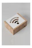 Rozbo 15X25X28 Modern Wi-Fi Modem Saklama Kutusu 15x28 cm
