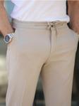 Basel.Co Rahat Şık Kolay Ütülenebilir Slim Fit Kumaş Jogger Pantolon