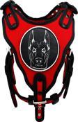 Tasma Market Kırmızı Doberman Köpek Göğüs Tasması Göğüslük Tasma
