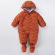 Kapitone İçi Kürklü Peluş Çıtçıtlı Kışlık Kapüşonlu Çocuk Erkek Bebek Astronot Tulum Kozmonot Mont