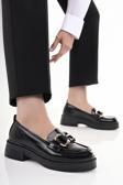 KADIN ZİNCİR TOKA LOAFER AYAKKABI