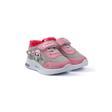 Kız Bebe Pembe Fuşya Figürlü Işıklı Cırtlı Sneaker Günlük Spor Ayakkabı