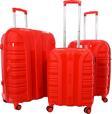 SKYBLUE 7001 POLİPROPİLEN KIRILMAZ 3' LÜ SET VALİZ
