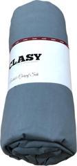 Clasy Battal Çift Kişilik %100 Pamuk Lastikli Çarşaf + 2 Adet Yastık Kılıfı 180 x 200
