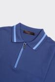 Fermuarlı Polo Yaka Kısa Kol Erkek T-Shirt